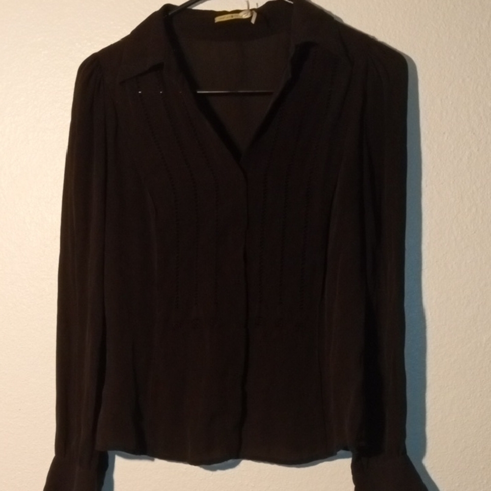 Elegant Black Women's Top